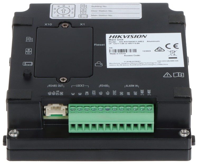 WIDEODOMOFON DS-KD7003EY-IME2/ALUMINUM Hikvision-1696698