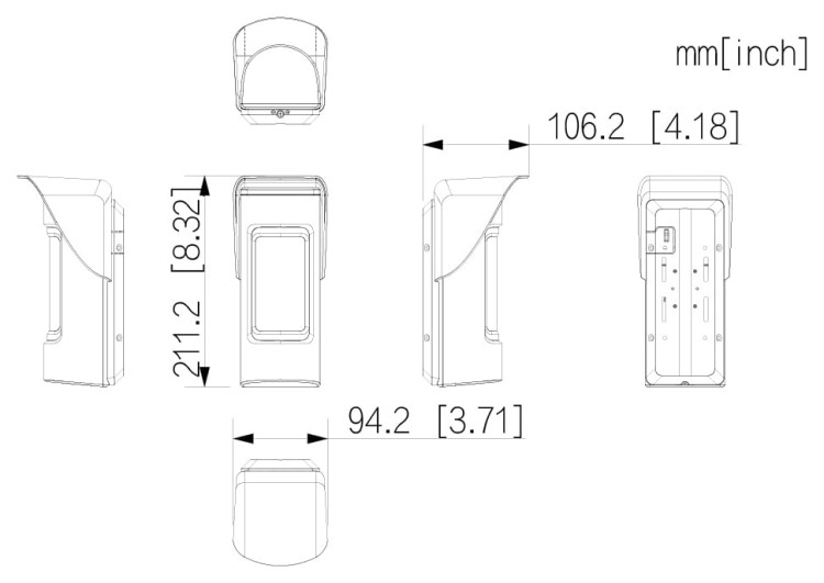 BEZPRZEWODOWA CZUJKA DUALNA MIKROFALA + PIR ARD2251E-W2(868) DAHUA-1689933