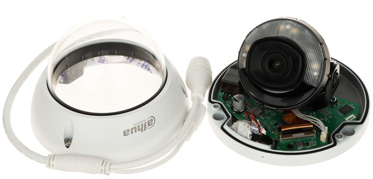 KAMERA WANDALOODPORNA IP IPC-HDBW2249E-S-IL-0280B WizSense Smart Dual Light - 1080p 2.8mm DAHUA-1696005