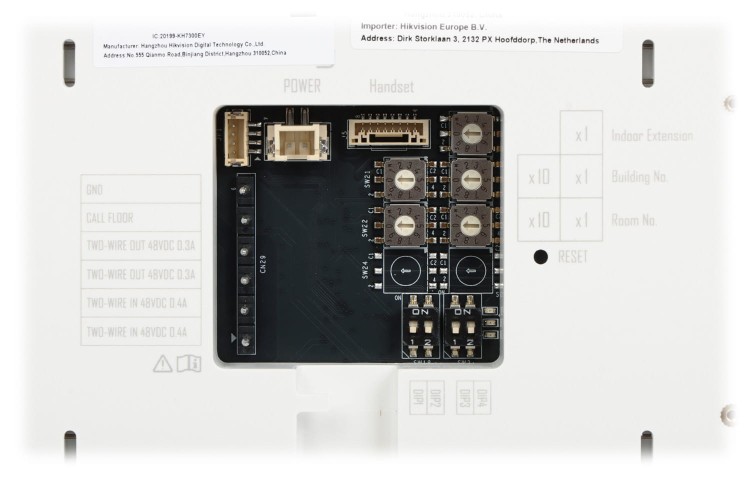 ZESTAW WIDEODOMOFONOWY DS-KIS704EY-ACW2/ALUMINUM Hikvision-1703880