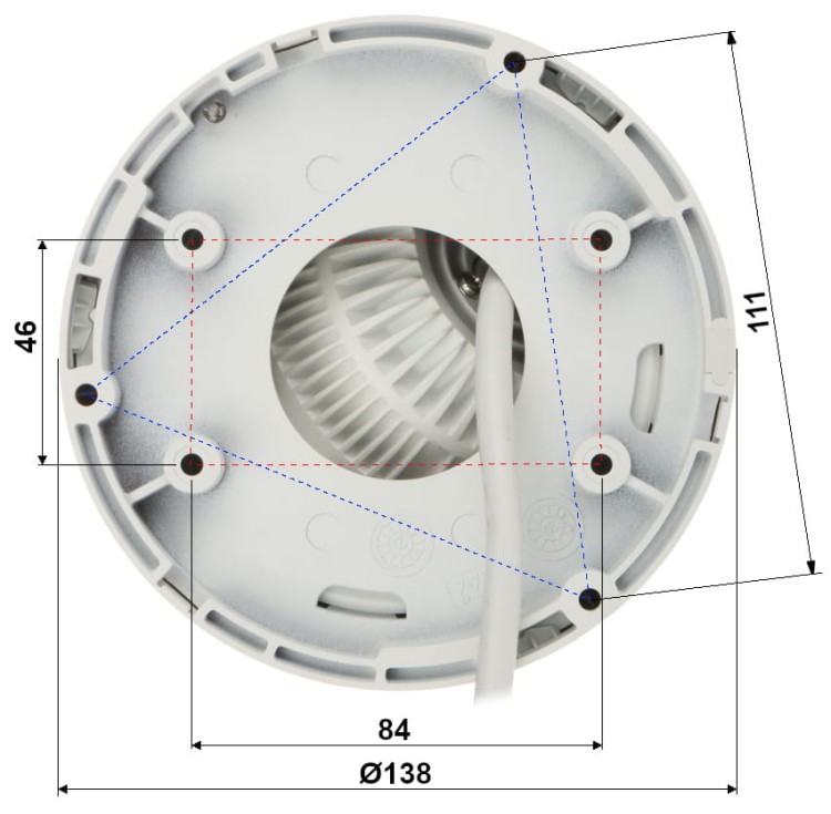 HYBRYDOWA KAMERA TERMOWIZYJNA IP DS-2TD1228T-2/QA(B) HeatPro 2.1mm - 720p, 2.2mm - 4Mpx Hikvision-1703942