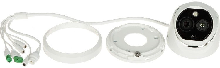 HYBRYDOWA KAMERA TERMOWIZYJNA IP DS-2TD1228T-2/QA(B) HeatPro 2.1mm - 720p, 2.2mm - 4Mpx Hikvision-1703941