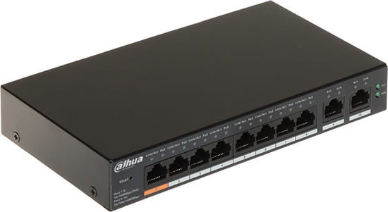 SWITCH POE CS4010-8ET-60 8-PORTOWY DAHUA-1700672