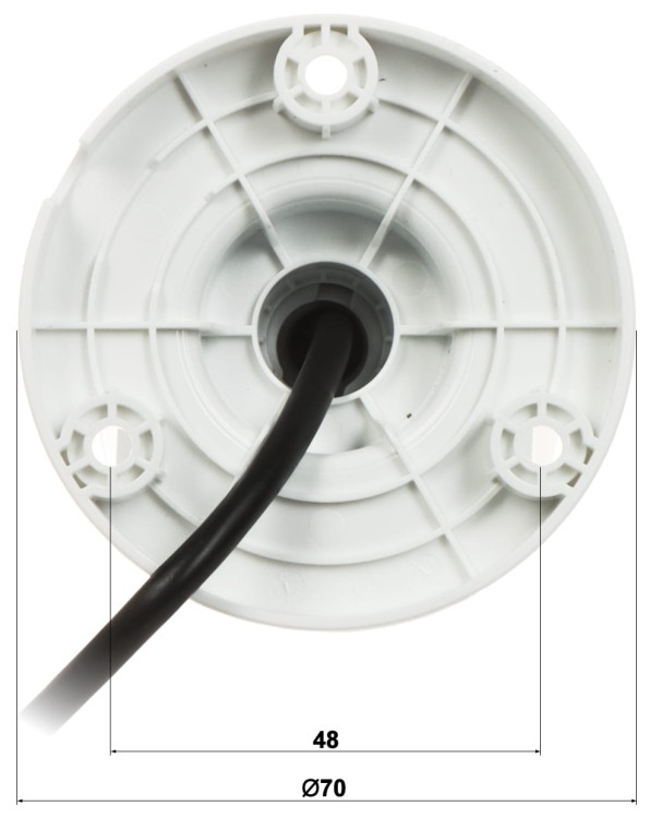 KAMERA AHD, HD-CVI, HD-TVI, PAL HAC-B1A21-U-0360B - 1080p 3.6mm DAHUA-1700634