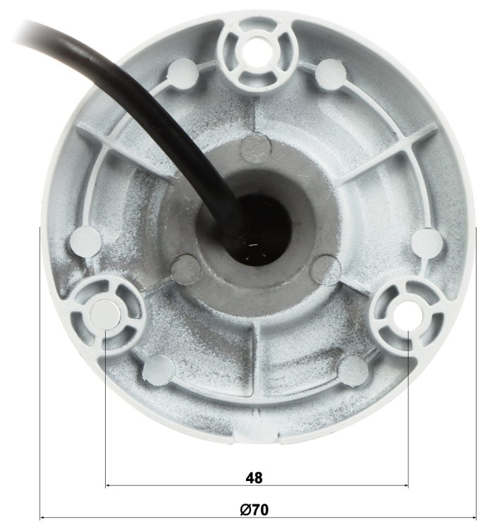 KAMERA AHD, HD-CVI, HD-TVI, PAL HAC-B2A21-U-0360B - 1080p 3.6mm DAHUA-1700621