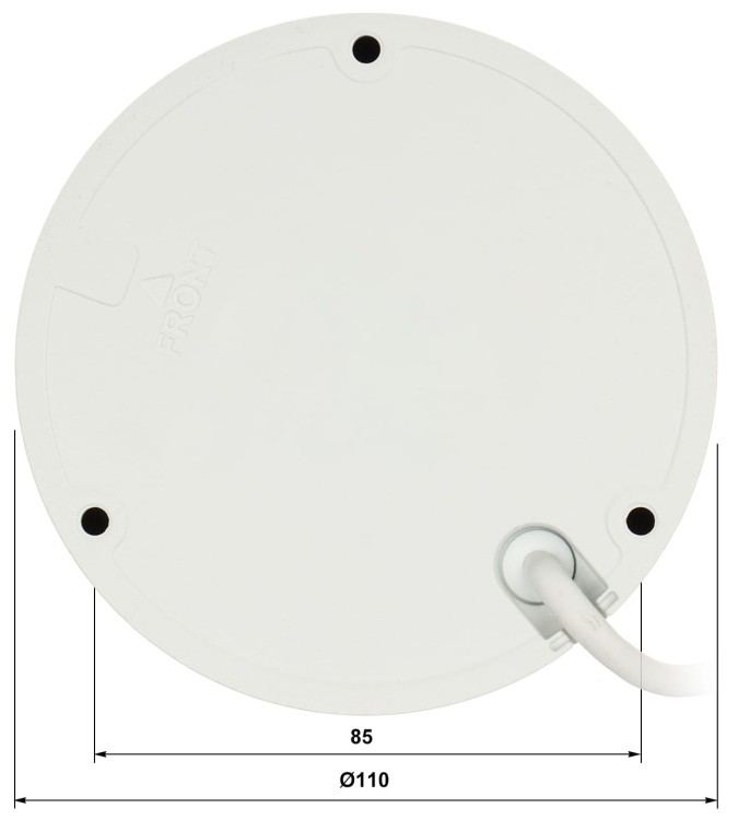 KAMERA WANDALOODPORNA IP IPC-HDBW2449E-S-IL-0280B WizSense Smart Dual Light - 4Mpx 2.8mm DAHUA-1700685
