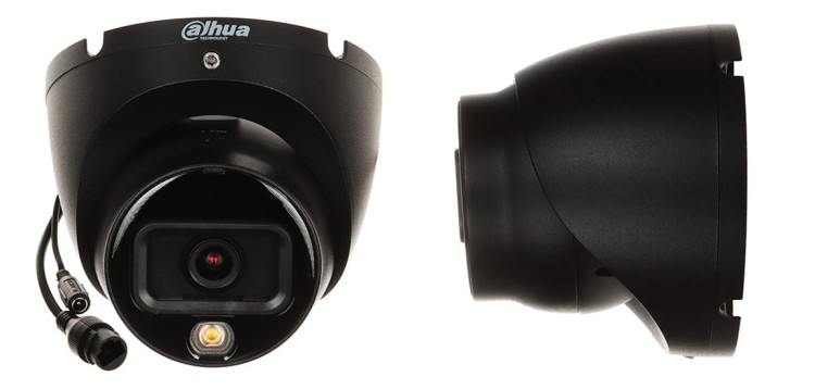 KAMERA IP IPC-HDW1639T-A-IL-0280B-S6-BLACK Smart Dual Light - 6Mpx 2.8mm DAHUA-1704905