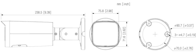 KAMERA IP IPC-HFW2249T-ZAS-IL-27135 Smart Dual Light WizSense 2.7... 13.5mm - MOTOZOOM DAHUA-1705083