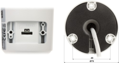 KAMERA IP IPC-HFW2649S-S-IL-0360B Smart Dual Light WizSense - 6Mpx 3.6mm DAHUA-1705006