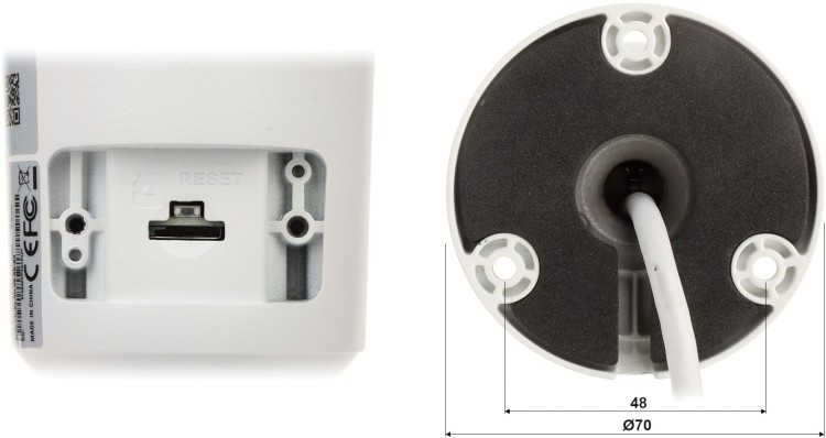 KAMERA IP IPC-HFW2649S-S-IL-0360B Smart Dual Light WizSense - 6Mpx 3.6mm DAHUA-1705006