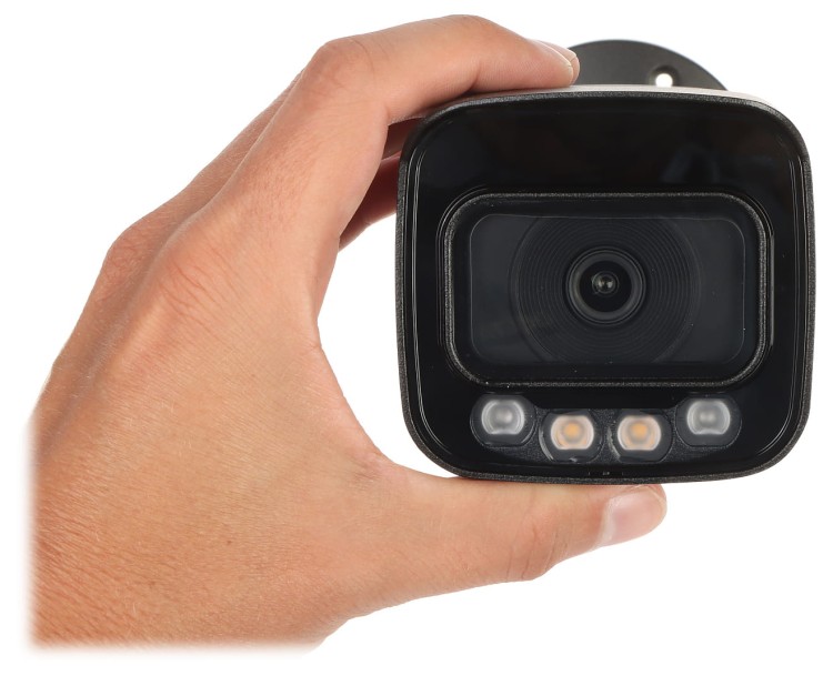 KAMERA IP IPC-HFW2849T-AS-IL-0360B-BLACK WizSense - 8.3Mpx 4K UHD 3.6mm DAHUA-1700637