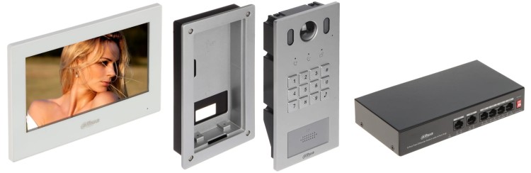 ZESTAW WIDEODOMOFONOWY KTP05(F) DAHUA-1704854