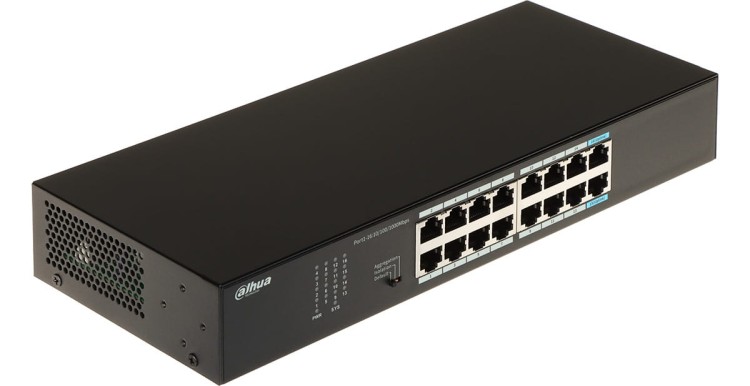 SWITCH PRZEMYSŁOWY   S3016-16GT 16-PORTOWY DAHUA-1703842
