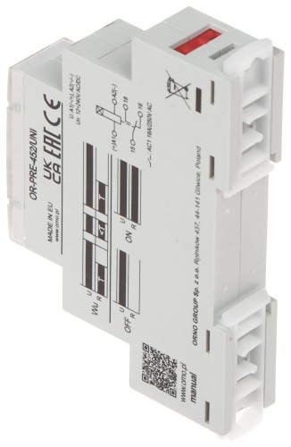 MODUŁ PRZEKAŹNIKA CZASOWEGO OR-PRE-452/UNI ORNO-1629146