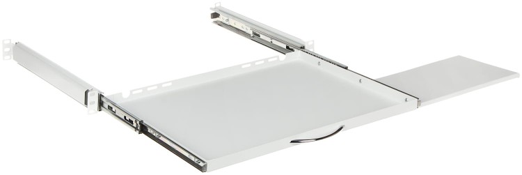 REGULOWANA SZUFLADA DO KLAWIATURY I MYSZKI RSR19-1U-350G-KM-1683714