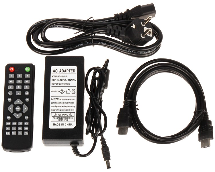 MONITOR VGA, HDMI, AUDIO, 1XVIDEO, USB, PILOT VM-1303M 13"-1688353