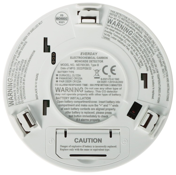 BEZPRZEWODOWA CZUJKA TLENKU WĘGLA (CZADU) AX PRO DS-PDCO-E-WE Hikvision-1706547