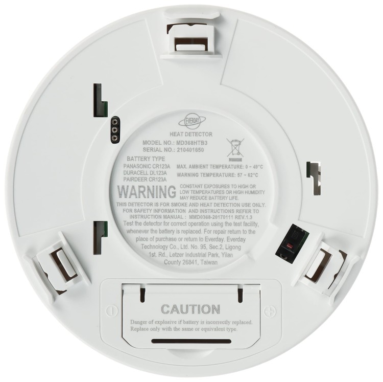 BEZPRZEWODOWA CZUJKA CIEPŁA AX PRO DS-PDHT-E-WE Hikvision-1706505