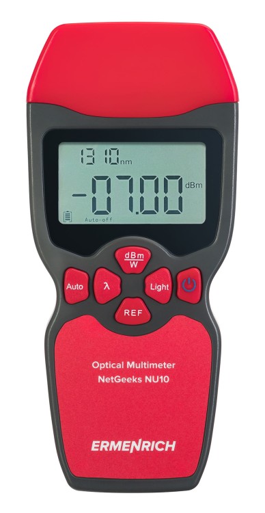 Uniwersalny miernik mocy optycznej Ermenrich NetGeeks NU10-1643816