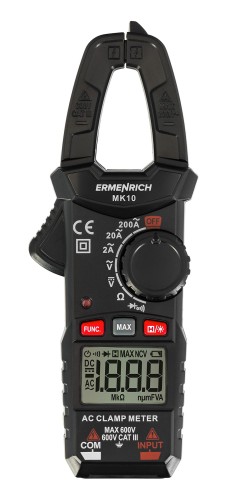 Cyfrowy miernik cęgowy Ermenrich Ping MK10-1698464