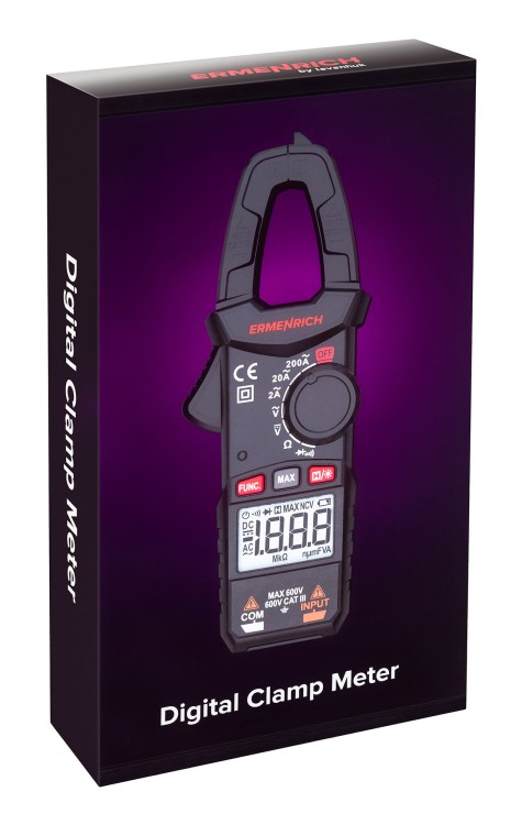Cyfrowy miernik cęgowy Ermenrich Ping MK10-1698470