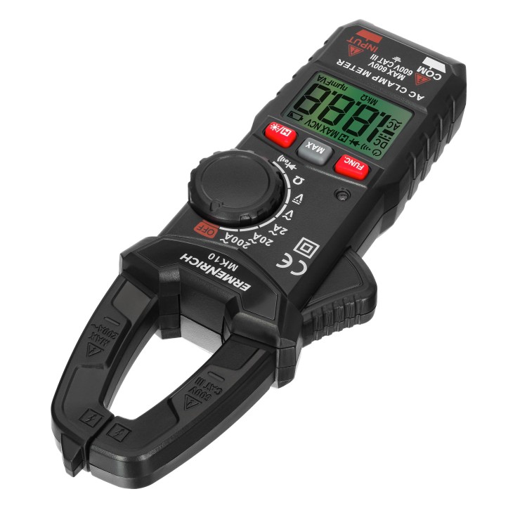 Cyfrowy miernik cęgowy Ermenrich Ping MK10-1698466
