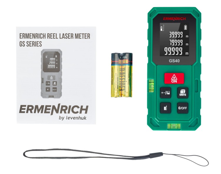 Miernik laserowy Ermenrich Reel PLUS GS40-1646991