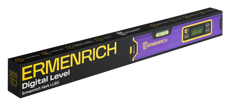 Poziomica cyfrowa Ermenrich Verk LL60-1703239