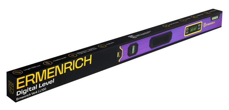 Poziomica cyfrowa Ermenrich Verk LL100-1703246