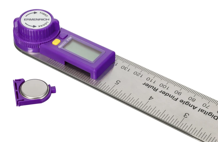 Kątomierz elektroniczny z linijką Ermenrich Verk DR30-1703290