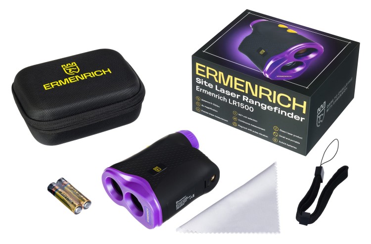 Budowlany dalmierz laserowy Ermenrich LR1500-1694436