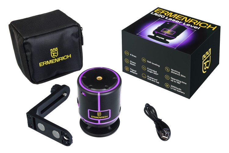 Poziomica laserowa Ermenrich PLUS LN20-1694456