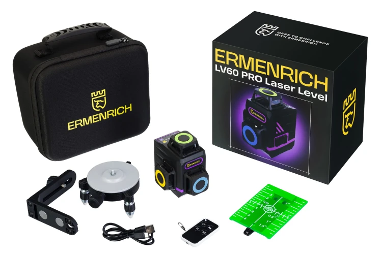 Poziomica laserowa Ermenrich PRO LV60-1694464