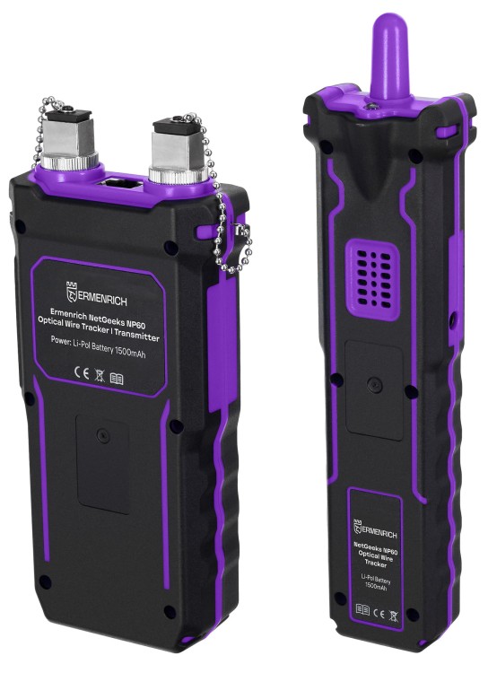 Wykrywacz przewodów optycznych Ermenrich NetGeeks NP60-1707199