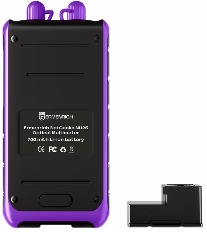 Uniwersalny miernik mocy optycznej Ermenrich NetGeeks NU25-1707201