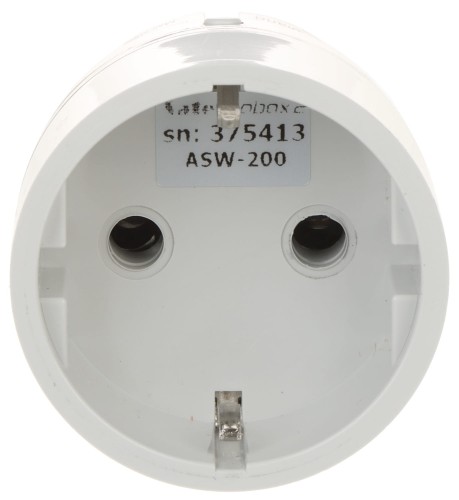 INTELIGENTNE GNIAZDO ELEKTRYCZNE ASW-200-F-W BE WAVE 2300W SATEL-1683212