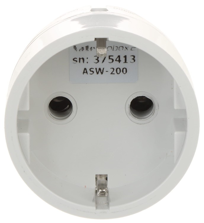INTELIGENTNE GNIAZDO ELEKTRYCZNE ASW-200-F-W BE WAVE 2300W SATEL-1683212