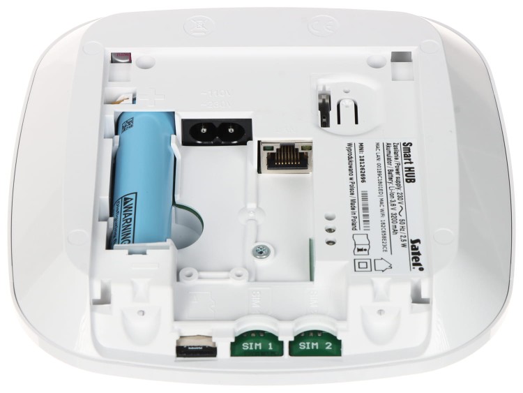 KONTROLER SYSTEMU BEZPRZEWODOWEGO SMART-HUB-PLUS BE WAVE SATEL-1696577