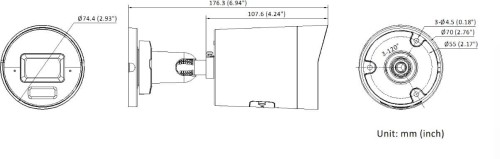 Kamera IP Hikvision DS-2CD2067G3-LI2UY/SL 4mm PL-1707803