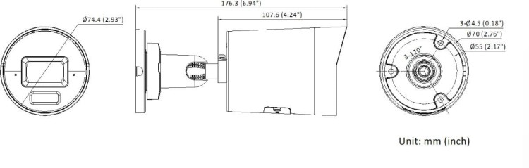 Kamera IP Hikvision DS-2CD2067G3-LI2UY/SL 4mm PL-1707803