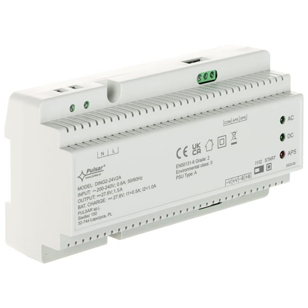 ZASILACZ BUFOROWY IMPULSOWY DING2-24V2A PULSAR-1706754