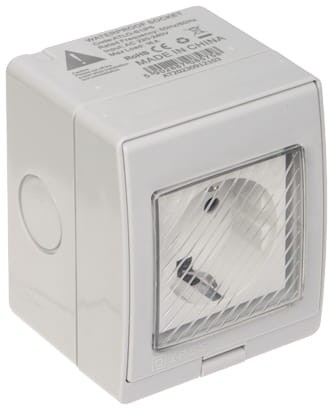 GNIAZDO NATYNKOWE POJEDYNCZE ATLO-S1IP5 IP55-1648574