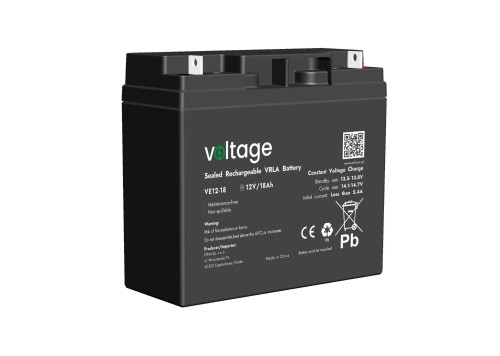 Akumulator AGM Voltage 12V 18Ah VE12-18 (Żywotność 6-9 lat)-1680801