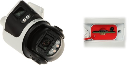 KAMERA IP OBROTOWA ZEWNĘTRZNA SDT3E410-8P-MB-A-PV1 PANORAMICZNA TiOC WizSense Smart Dual Light - 3.7Mpx, 8Mpx 4... 40mm, 2 X 2.8mm DAHUA-1695735