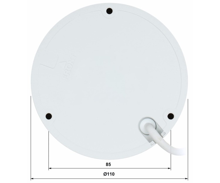 KAMERA WANDALOODPORNA IP IPC-HDBW2449E-S-IL-0360B WizSense Smart Dual Light - 4Mpx 3.6mm DAHUA-1768626