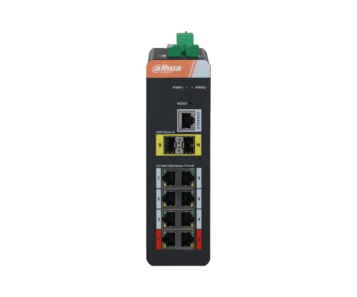 SWITCH PRZEMYSŁOWY   IS4210-8GT-120 8-PORTOWY + 2 x SFP DAHUA-1763929