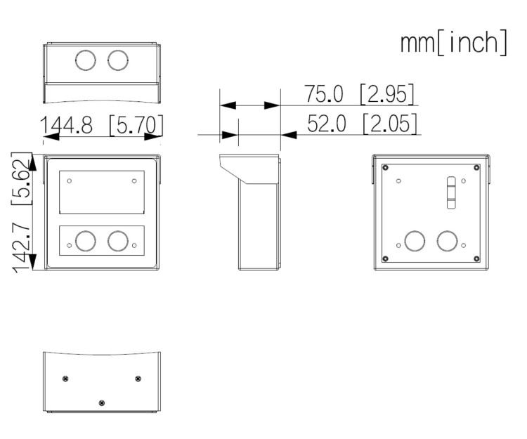OBUDOWA NATYNKOWA VTM75 DAHUA-1770905
