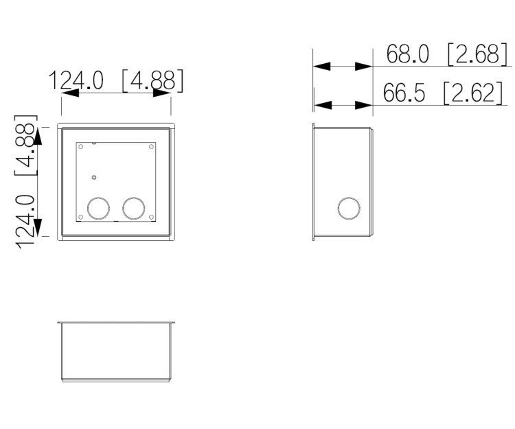 OBUDOWA PODTYNKOWA VTM79 DAHUA-1763989