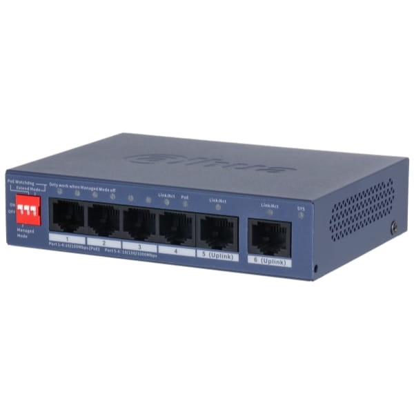 SWITCH POE CS4006-4ET2GT-36 4-PORTOWY DAHUA-1773252