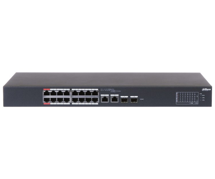 SWITCH POE CS4218-16ET-190 16-PORTOWY SFP DAHUA-1773257